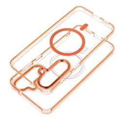 Kryty na mobil | Zadný kryt Magsafe Clear Case oranžový – Samsung Galaxy A27 5G | Kryty na mobil