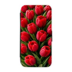 Knižkové puzdro Creative Case 37 Tulipány 2 – Samsung Galaxy A12