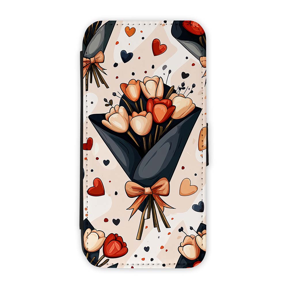 Knižkové puzdro Creative Case 55 Kytica tulipánov – Samsung Galaxy A37 | Kryty na mobil Kryty na mobil | Knižkové puzdro Creative Case 55 Kytica tulipánov – Samsung Galaxy A37 | Kryty na mobil