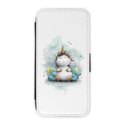 Knižkové puzdro Creative Case 73 Jednorožec – Samsung Galaxy A27 5G