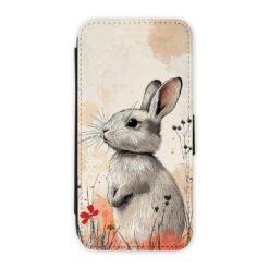 Knižkové puzdro Creative Case 88 Zajačik – Samsung Galaxy A27 5G