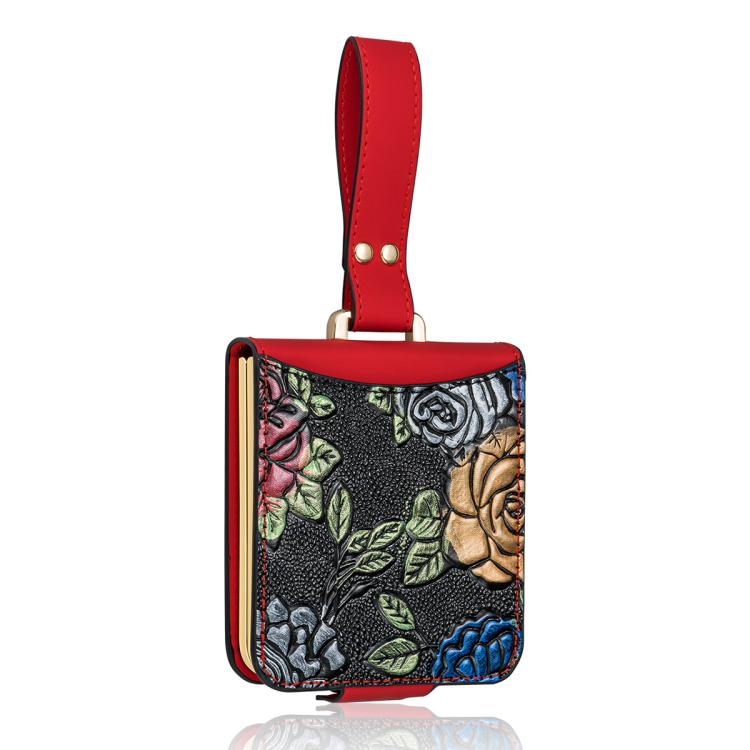 Kryt Flower Case červený – Samsung Galaxy Z Flip 8 | Kryty na mobil Kryty na mobil | Kryt Flower Case červený – Samsung Galaxy Z Flip 8 | Kryty na mobil