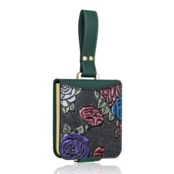 Kryt Flower Case zelený – Samsung Galaxy Z Flip 8