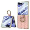 Kryt GKK Weave Texture Case čierny – Samsung Galaxy Z Flip 8 | Kryty na mobil Kryty na mobil | Kryt GKK Weave Texture Case čierny – Samsung Galaxy Z Flip 8 | Kryty na mobil
