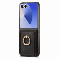 Kryty na mobil | Kryt Pouch Case čierny – Samsung Galaxy Z Flip 8 | Kryty na mobil