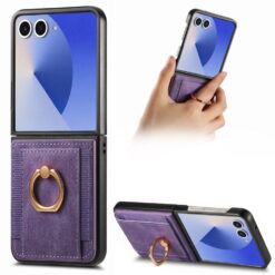 Kryty na mobil | Kryt Pouch Case fialový – Samsung Galaxy Z Flip 8 | Kryty na mobil