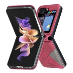 Kryt Rhombus červený – Samsung Galaxy Z Flip 8 | Kryty na mobil Kryty na mobil | Kryt Rhombus červený – Samsung Galaxy Z Flip 8 | Kryty na mobil