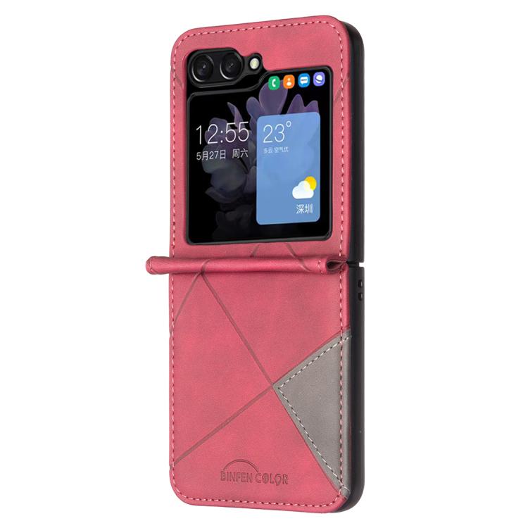 Kryt Rhombus červený – Samsung Galaxy Z Flip 8 | Kryty na mobil Kryty na mobil | Kryt Rhombus červený – Samsung Galaxy Z Flip 8 | Kryty na mobil