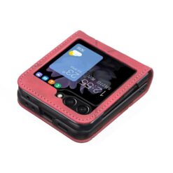 Kryt Rhombus červený – Samsung Galaxy Z Flip 8 | Kryty na mobil Kryty na mobil | Kryt Rhombus červený – Samsung Galaxy Z Flip 8 | Kryty na mobil