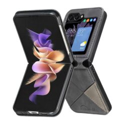 Kryty na mobil | Kryt Rhombus čierny – Samsung Galaxy Z Flip 8 | Kryty na mobil