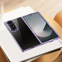 Kryty na mobil | Ochranný kryt Elegant case fialový – Samsung Galaxy Z Fold 8 Ultra | Kryty na mobil