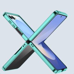 Kryty na mobil | Ochranný kryt Elegant case zelený – Samsung Galaxy Z Flip 8 | Kryty na mobil