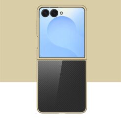 Ochranný kryt Elegant case zlatý – Samsung Galaxy Z Flip 8 | Kryty na mobil Kryty na mobil | Ochranný kryt Elegant case zlatý – Samsung Galaxy Z Flip 8 | Kryty na mobil