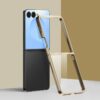 Kryty na mobil | Ochranný kryt Elegant case strieborný – Samsung Galaxy Z Flip 8 | Kryty na mobil