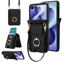 Peňaženkové puzdro Business Wallet čierne – Samsung Galaxy Z Flip 8