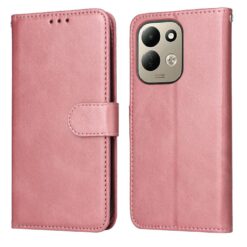 Kryty na mobil | Peňaženkové puzdro Classic Leather case ružové – Xiaomi Redmi 17 | Kryty na mobil