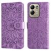 Peňaženkové puzdro Embossing Pattern Slnečnica zelené – Xiaomi Redmi 17 | Kryty na mobil Kryty na mobil | Peňaženkové puzdro Embossing Pattern Slnečnica zelené – Xiaomi Redmi 17 | Kryty na mobil