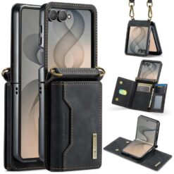 Peňaženkové puzdro Smart Wallet čierne – Samsung Galaxy Z Flip 8