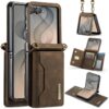 Kryty na mobil | Peňaženkové puzdro Smart Wallet červené – Samsung Galaxy Z Flip 8 | Kryty na mobil