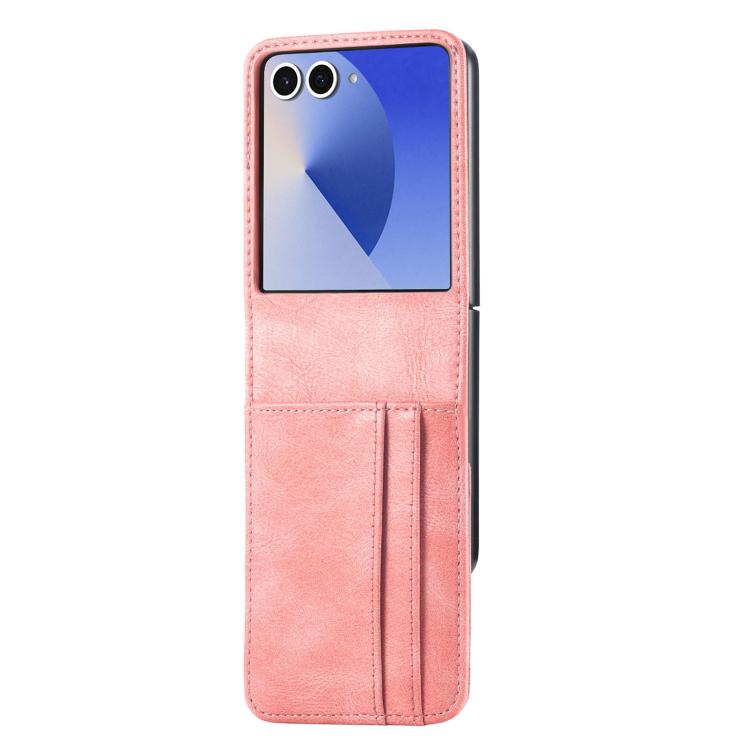 Peňaženkové puzdro Storm Leather case ružové – Samsung Galaxy Z Flip 8 | Kryty na mobil Kryty na mobil | Peňaženkové puzdro Storm Leather case ružové – Samsung Galaxy Z Flip 8 | Kryty na mobil