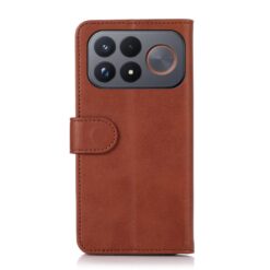 Kryty na mobil | Peňaženkové puzdro Magnetic fresh case hnedé – Xiaomi Poco F9 Ultra | Kryty na mobil