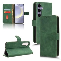 Kryty na mobil | Peňaženkové puzdro Solid zelené – Samsung Galaxy S26 FE | Kryty na mobil